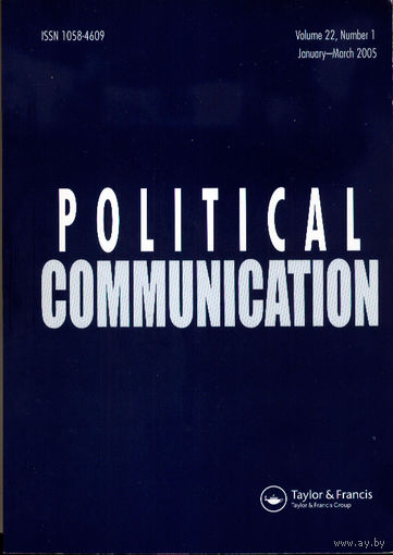 Political Communication - V.22 N.1 January-March, 2005
