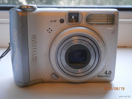 Фотоаппарат Canon PowerShot A520