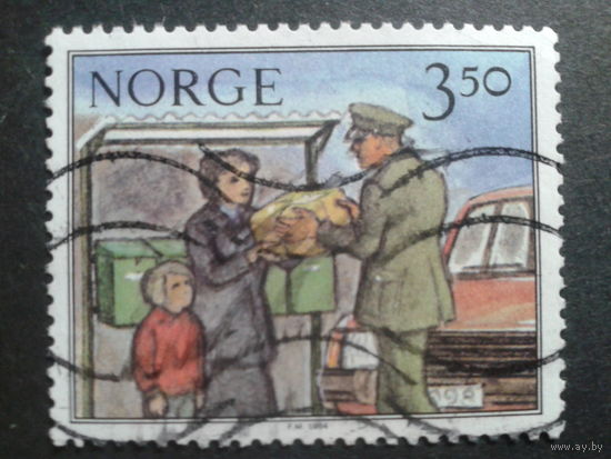 Норвегия 1984 почта