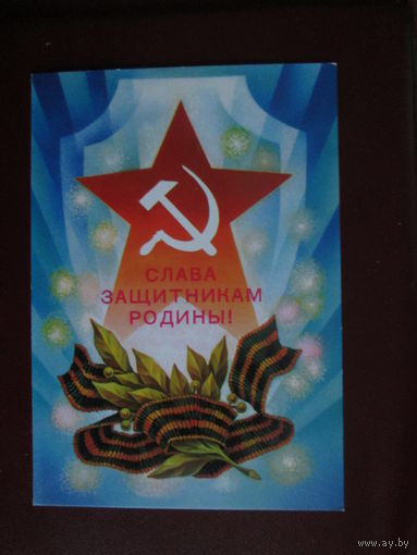 Почтовая открытка.СССР.1981г.Чистая.