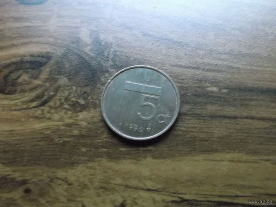 Нидерланды 5 центов 1996