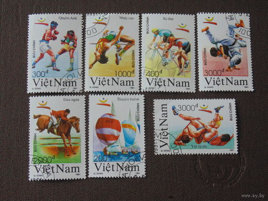 Вьетнам 1991 г. Спорт.