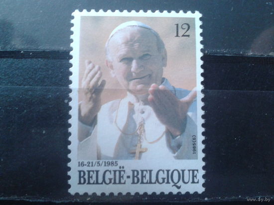 Бельгия 1985 Визит Папы Иоанна-Павла 2 в Бельгию**