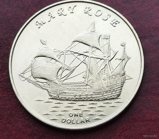 Острова Гилберта (Кирибати),1 доллар 2015. Мэри Роус.