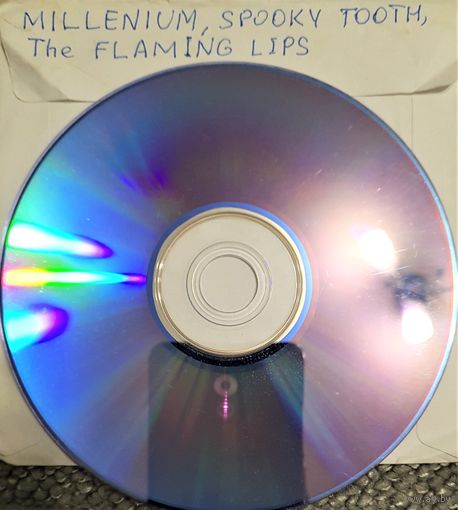 DVD MP3 дискография - MILLENIUM, SPOOKY TOOTH, The FLAMING LIPS - 1 DVD-9 (двусторонний)