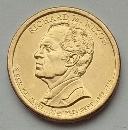 США 1 доллар 2016 г. 37-й Президент США Ричард Никсон