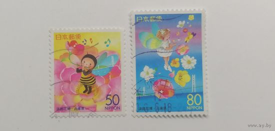 Япония 2000. Префектурные марки - Хиого. Полная серия
