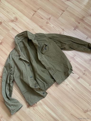 Советская куртка из хлопка . размер 48-50-з. Сделана по принципу "штормовки".