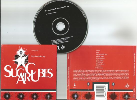 THE SUGARCUBES (BJORK) - Stick Around For Joy (USA аудио CD 1992)