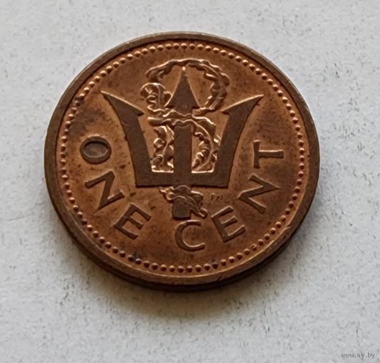 Барбадос 1 цент, 1987