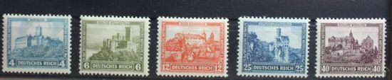 Германия\534a\ Deutsches Reich Nr. 474-478  MH, 1932., полная серия,  Кат.50Mi