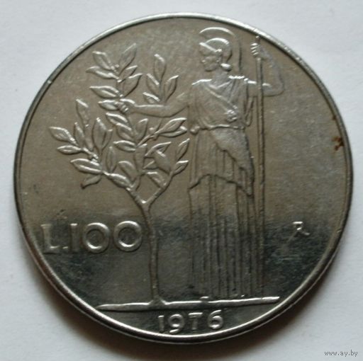 100 лир 1976 Италия