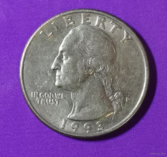 25 центов сша 1993 г