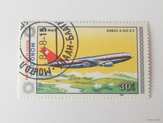 Монголия 1984. Гражданская авиация.