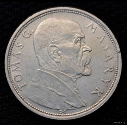 10 крон Чехословакия 1928 год., 10 лет Независимости, серебро