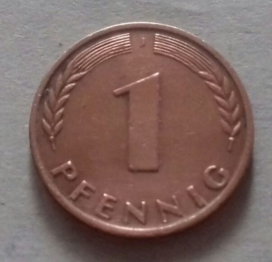 1 пфенниг, Германия 1950 J + G + F + D