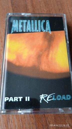Аудиокассета Metallica ,, Re-Load part 2,, 1997
