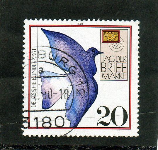 Германия. День почтовой марки. 1990