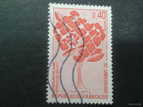 Франция 1972 символический букет