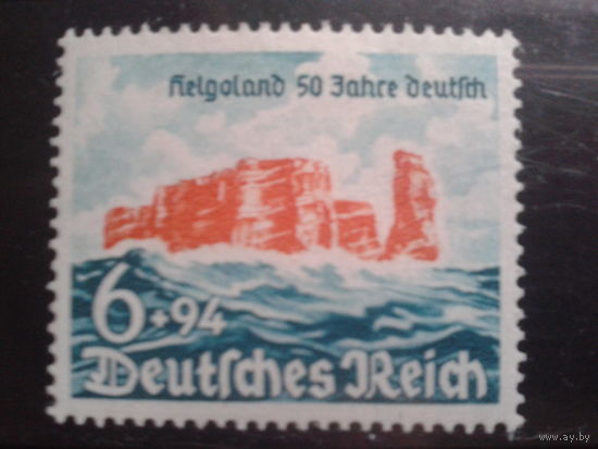 Рейх 1940 остров Гельголанд Михель-30,0 евро
