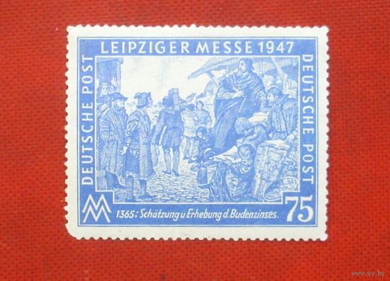Германия. Лейпцигская Ярмарка. ( 1 марка ) 1947 года. 4-8.