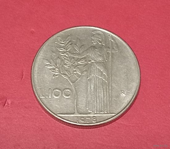100 лир 1978г. Италия