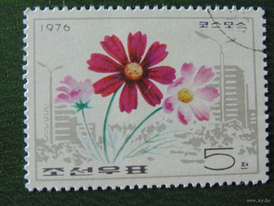 Корея 1976г. Флора.