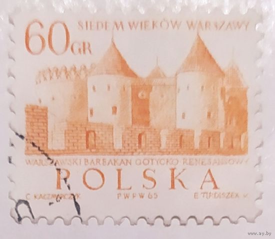 Польша 1965, 700 лет мировое наследие ЮНЕСКО