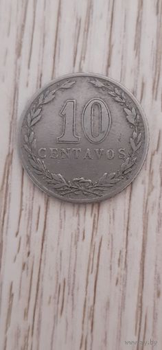 10 сентаво 1908, Аргентина