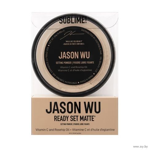 Jason Wu Ready Set Matte пудра рассыпчатая матирующая 01 Translucent Banana 24 гр