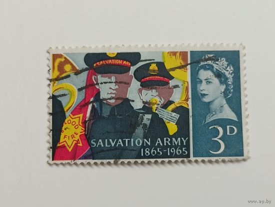 Великобритания 1965. Столетняя годовщина создания Армии Спасения