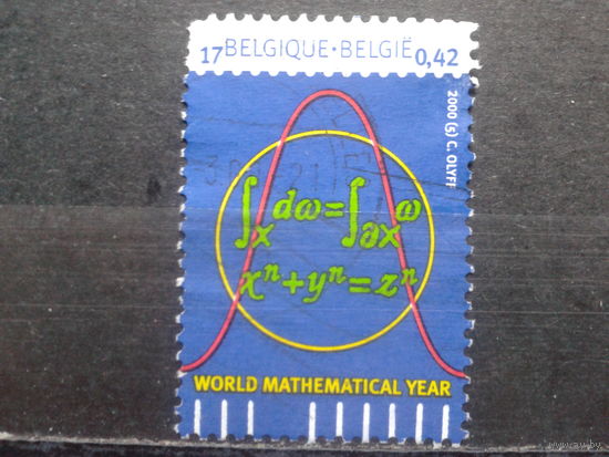 Бельгия 2000 Межд. год математики