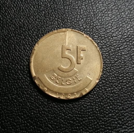 Бельгия 5 франков 1993