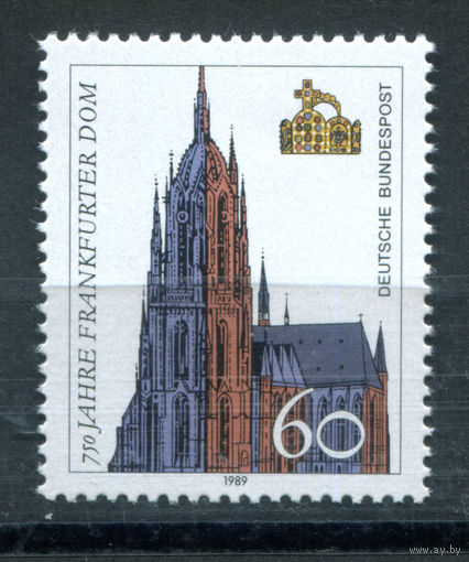 Германия (ФРГ) - 1989г. - 750 лет франкфуртскому дому - полная серия, MNH [Mi 1434] - 1 марка