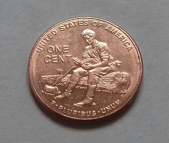 1 цент, США  2009 D
