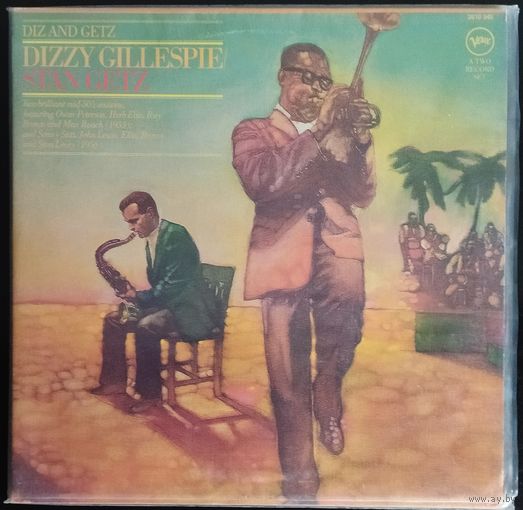 Stan Gets/Dizzy Gillespie  1977, Verve, 2LP, NM, France