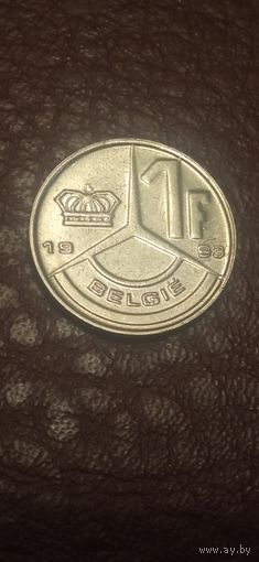 Бельгия 1 франк 1993г.