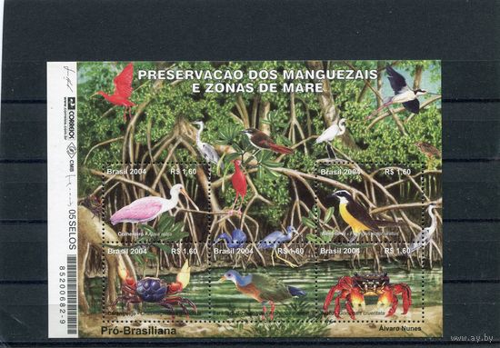 Бразилия. Сохранение мангровых зарослей и морских территорий, блок