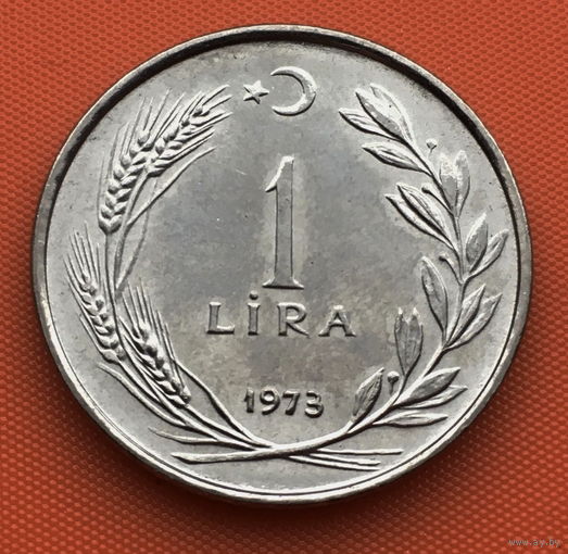119-16 Турция, 1 лира 1973 г.