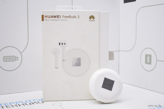 Беспроводные наушники Huawei FreeBuds 3 White. Гарантия
