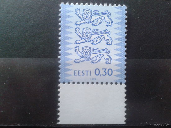 Эстония 1999 Стандарт, герб** 0,30