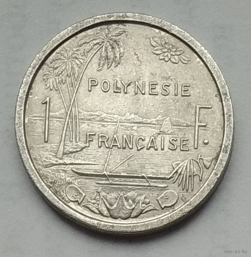 Французская Полинезия 1 франк 1975 г.