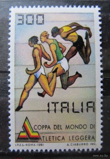 Италия 1981 Спорт Лёгкая атлетика ЧМ **