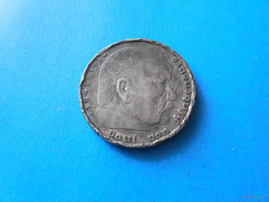 Германия 5 марок А 1936