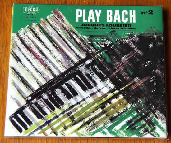 Jacques Loussier "Play Bach # 2" (Audio CD) digipak