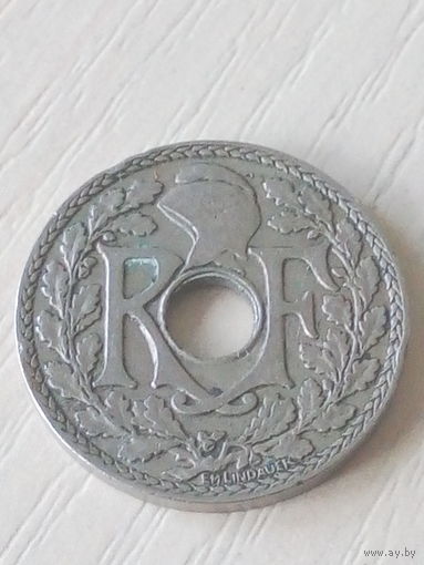 Франция 10 сантимов 1935г.