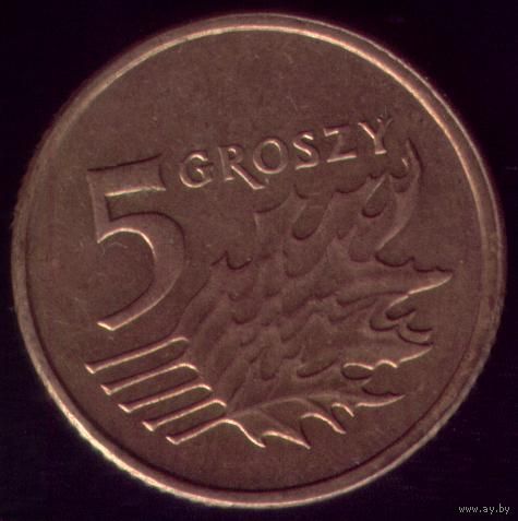 5 грошей 2009 год Польша