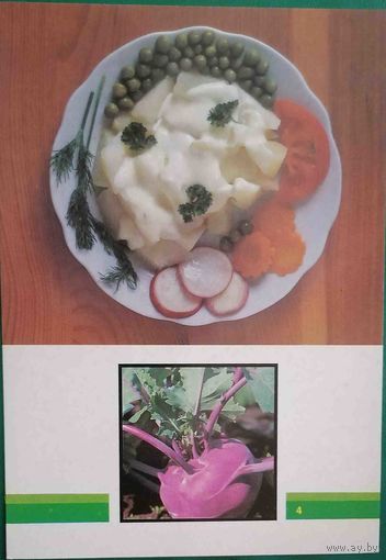 Овощи Кольраби в масле Кольраби тушеная