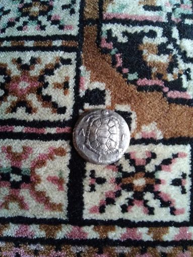 Монета черепаха