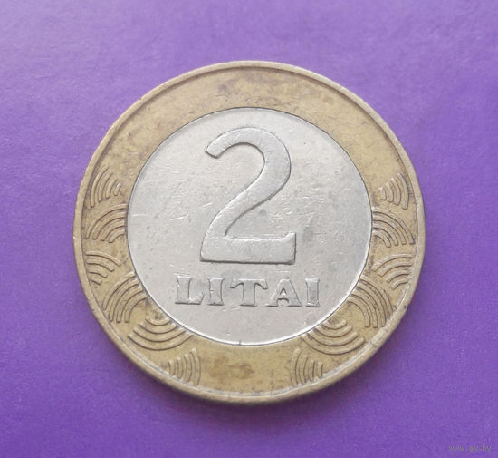 2 лита 1999 Литва #04